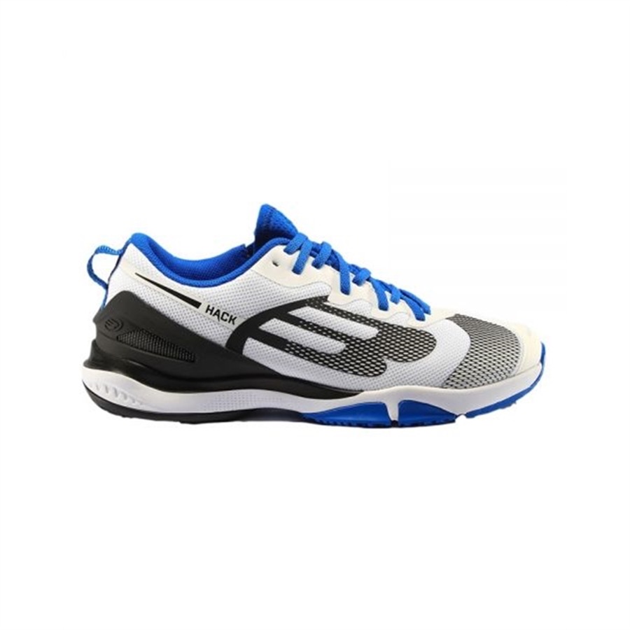 Scarpe Bullpadel Hack Hybrid Fly 22 v biance blu nere